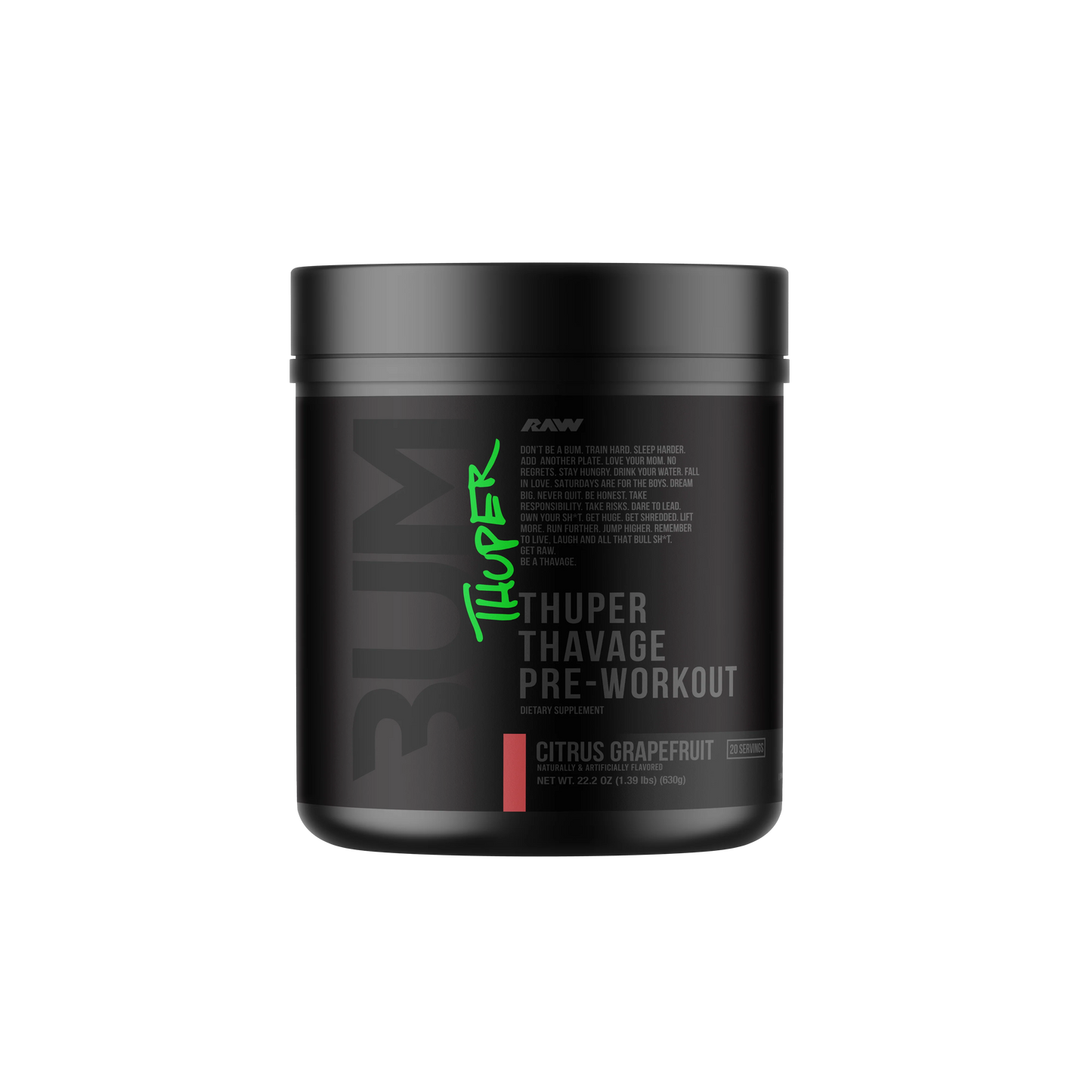 THUPER THAVAGE PRE-WORKOUT