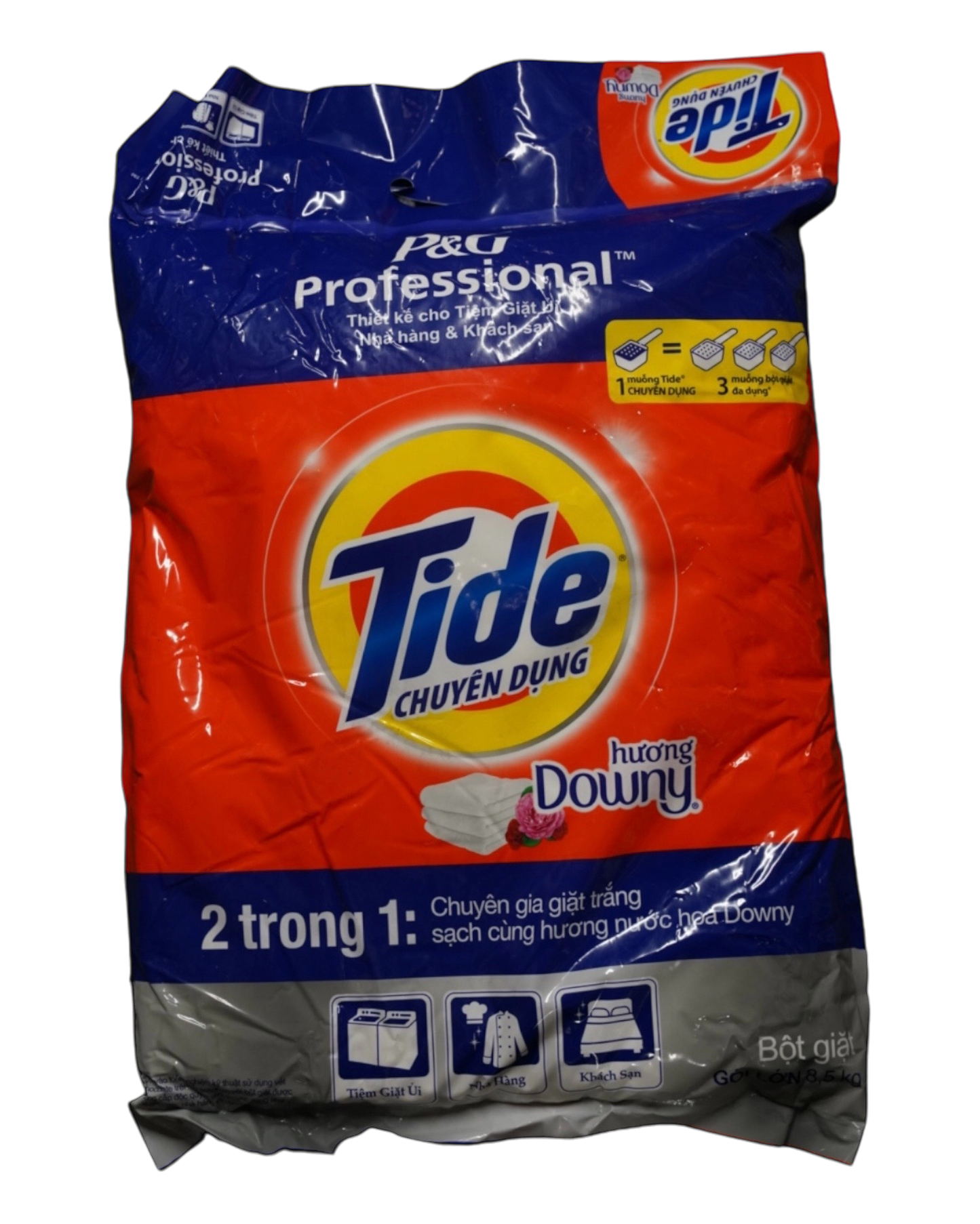 Tide powder with Downey