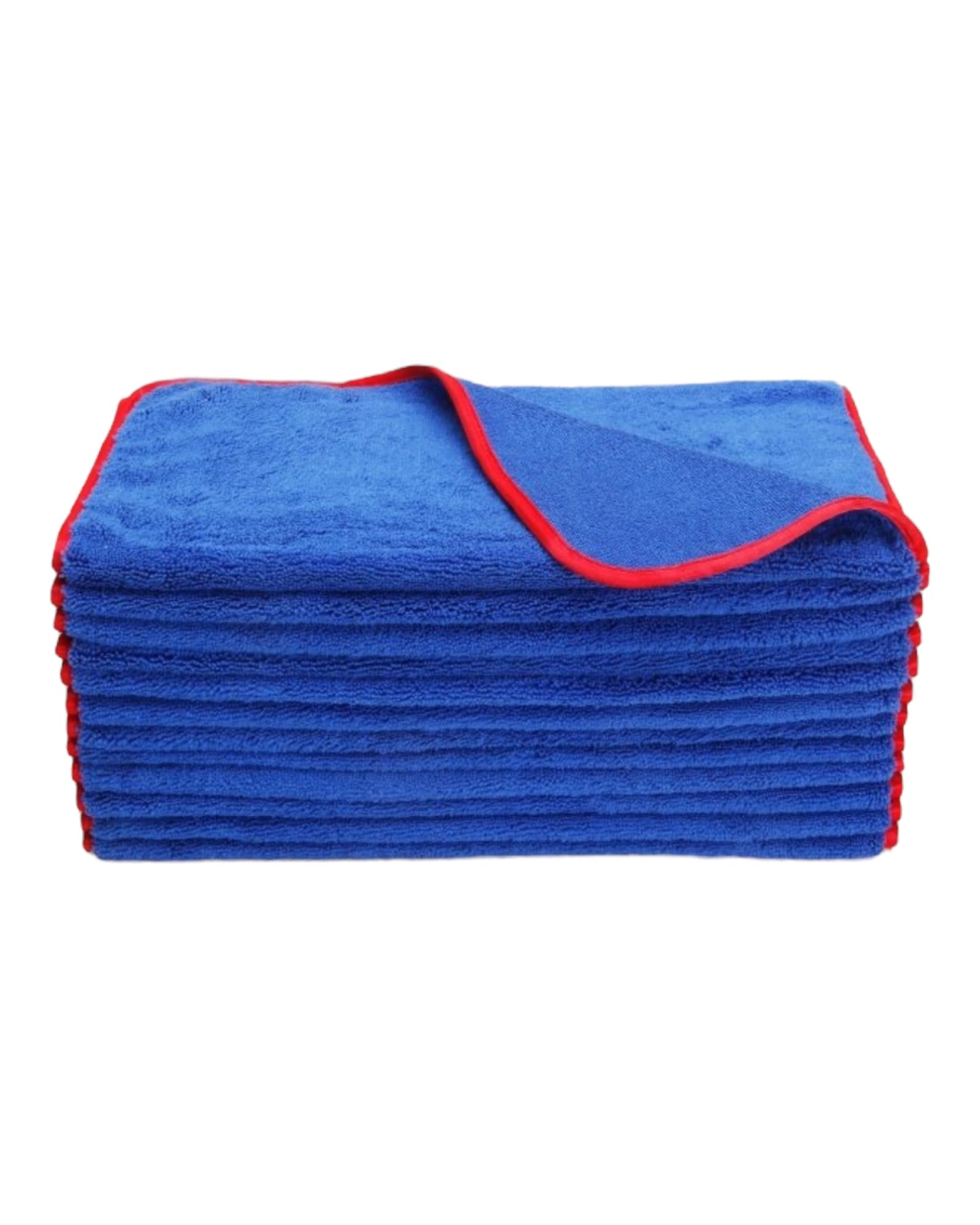 Elite Drying Microfiber Towel Large Blue / Red