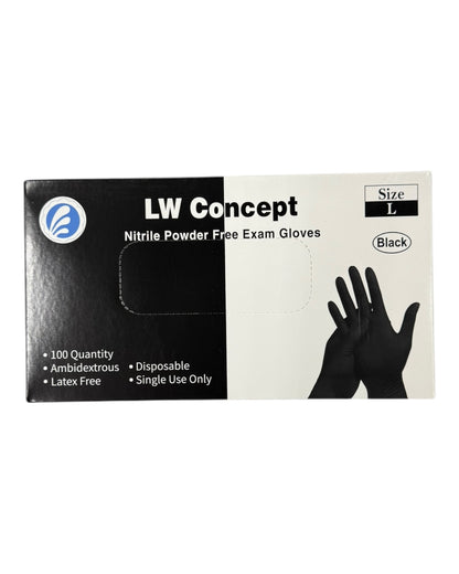 Black Nitrile Gloves