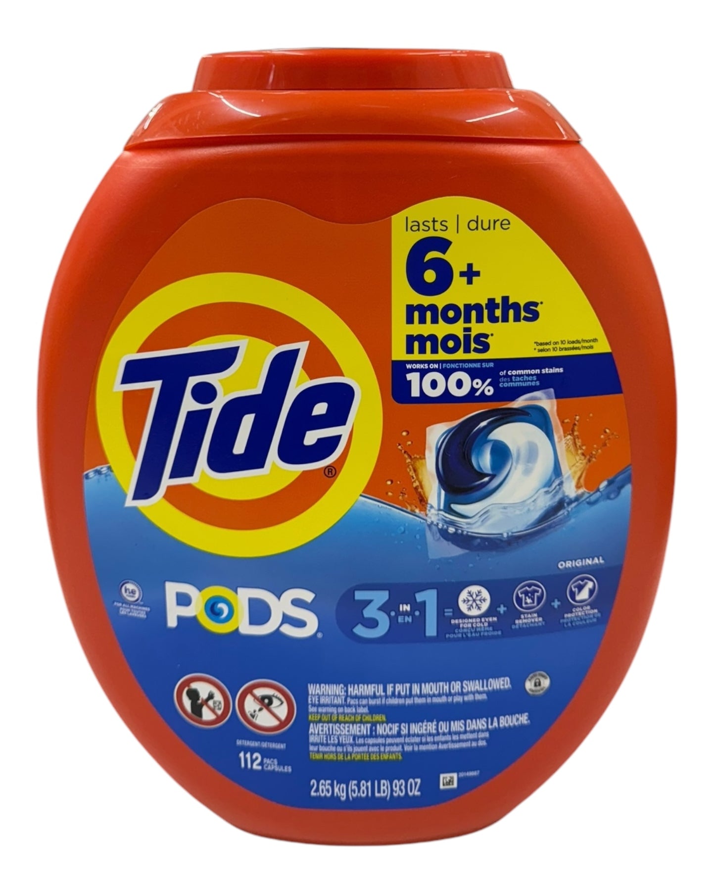 Tide Pods 112 count