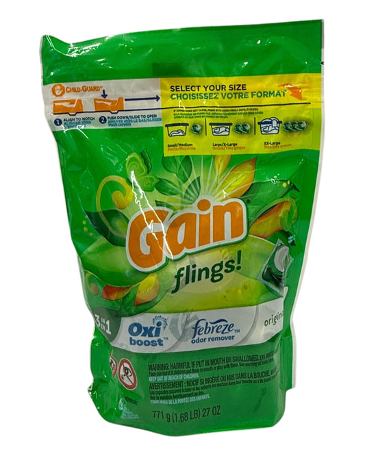 Gain flings